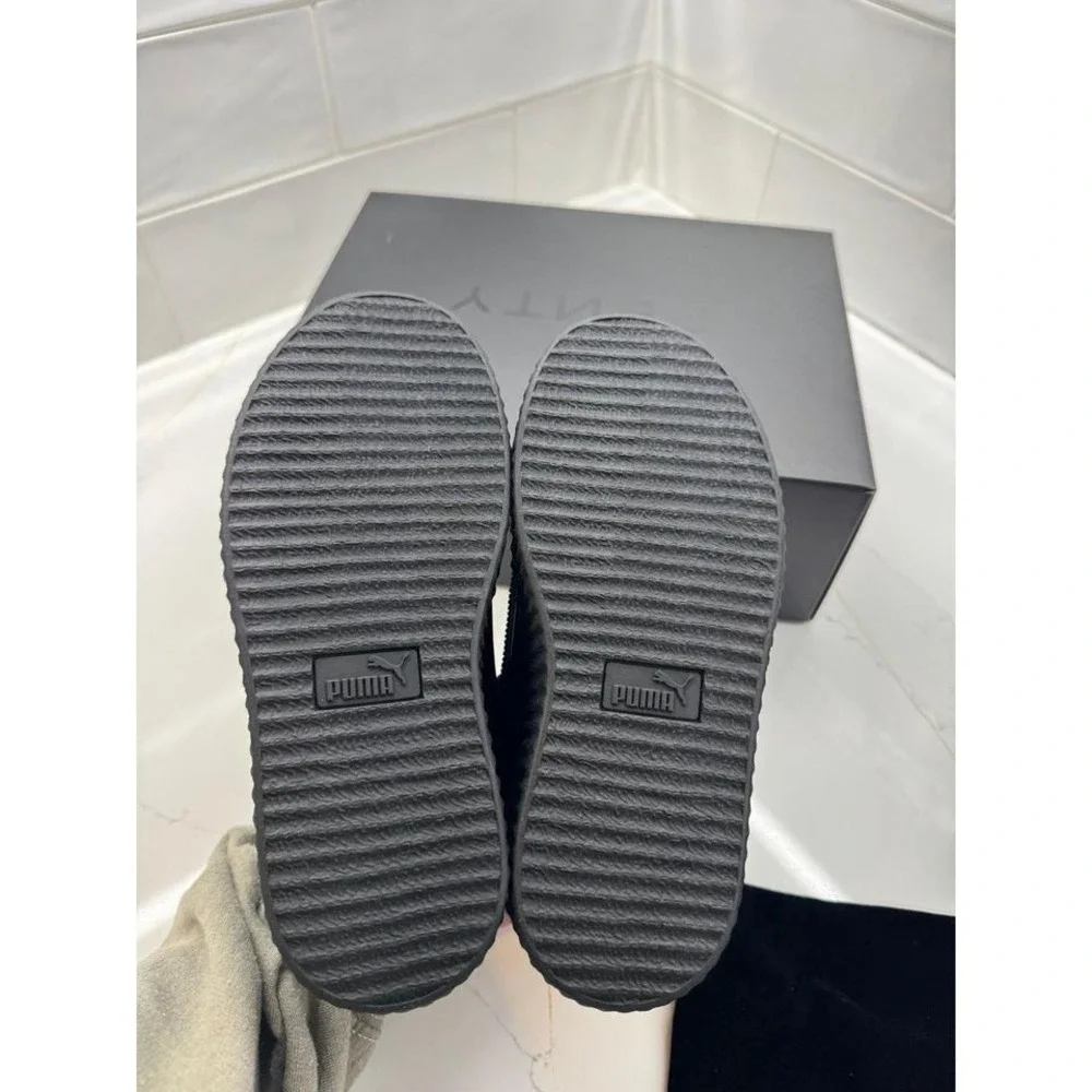 PUMA X Rihanna Fenty Creeper Phatty Corduroy Black‎ (399871-03) kids 3C